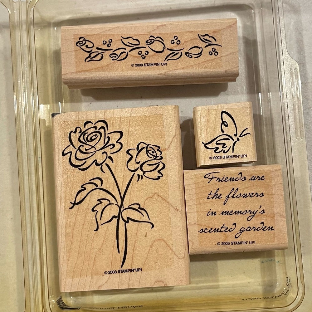 Stampin Up Scented Garden 2003 Retired